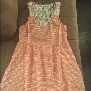 O' Neill orange dress with lace