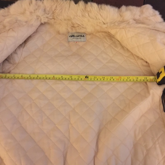 Measurements of the 100% Rabbit Fur jacket - Picture 3 of 4