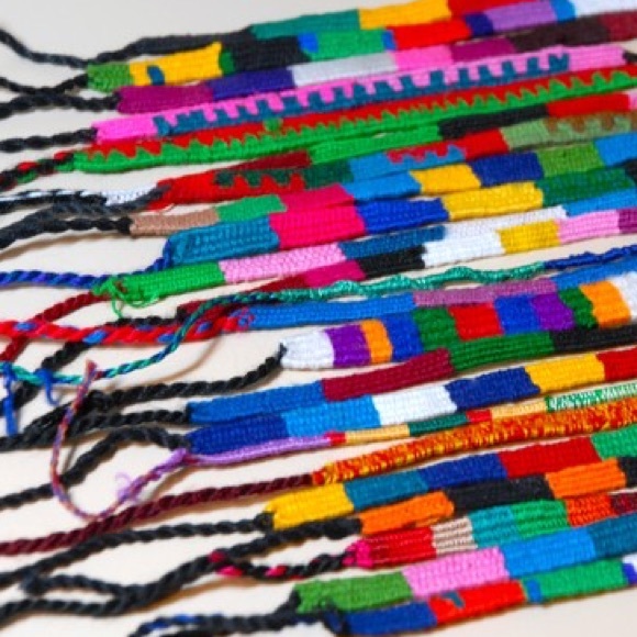 Set of 10 (1⃣0⃣) woven friendship bracelets