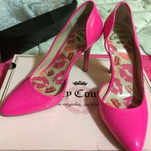 Hot Pink Juicy Couture Heels!