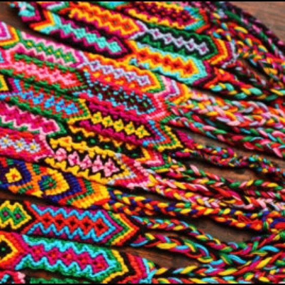 Set of 50 (5⃣0⃣) woven friendship bracelets