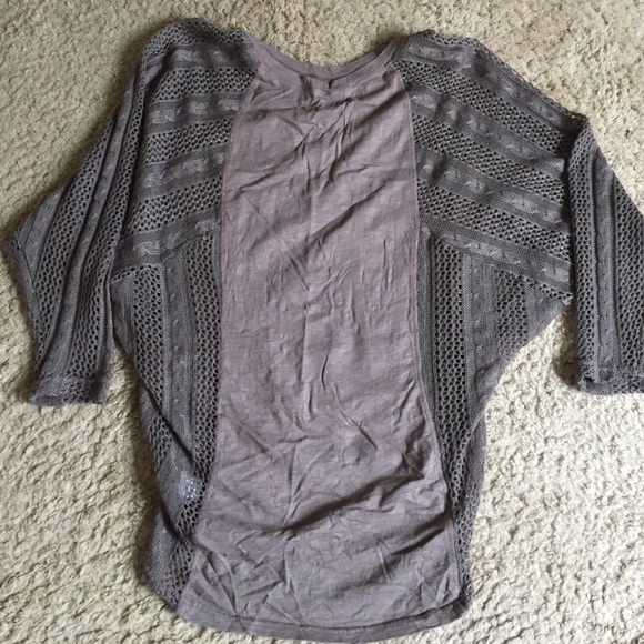 Cafe colored dolman LIGHT sweater