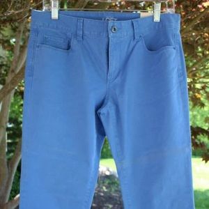 LOFT blue crop pants