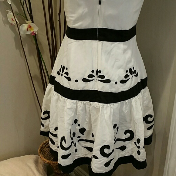 Forever 21 white and black tube dress - Picture 4 of 4
