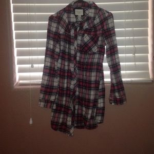 Forever 21 flannel dress