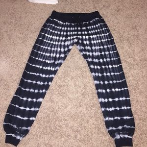 Forever 21 tye dye drawstring sweat pants