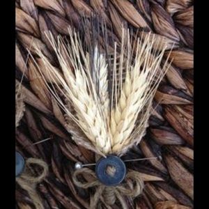 Wheat boutonniere