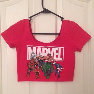 ✨MARVEL CROP TOP✨