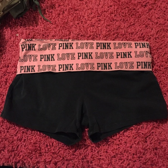 VS PINK yoga shorts