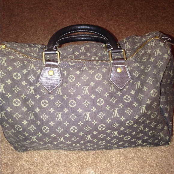 100% Authentic Louis Vuitton Mini Lin Speedy