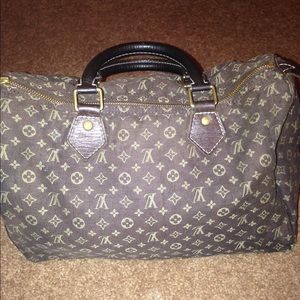 100% Authentic Louis Vuitton Mini Lin Speedy