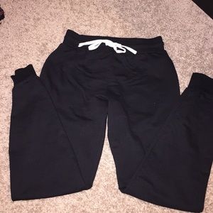 Forever 21 black drawstring black sweat pants