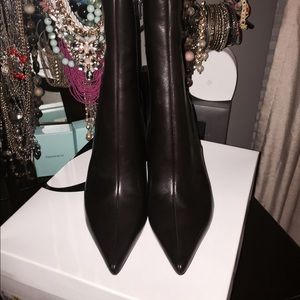 Unworn Chocolate Brown Nine West boots