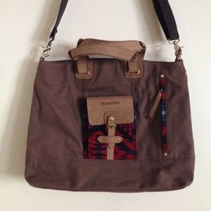 NWT Pendleton Tote w/ Detachable Shoulder Strap