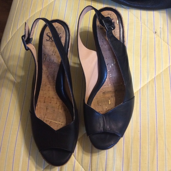 Sofft Shoes - Black Shoes wedges size 10