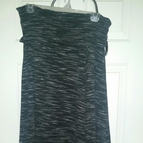 Max Edition Maxi skirt that folds at the top
