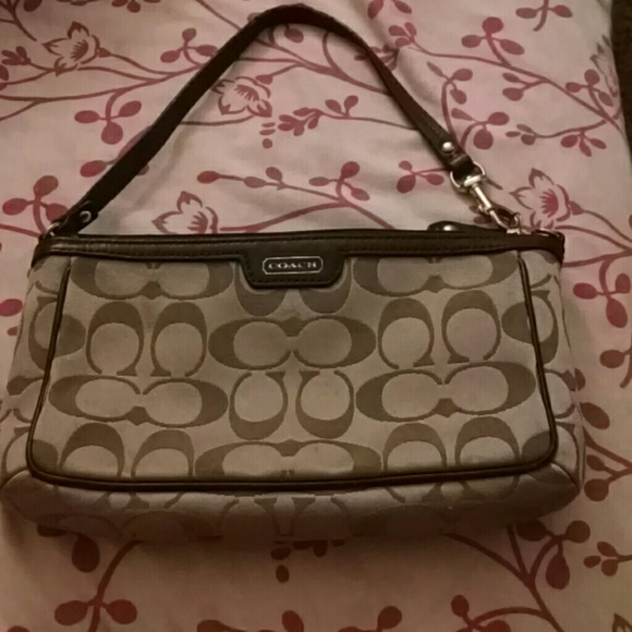 Coach Used Large Wristlet