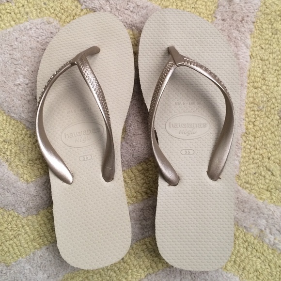 Havaianas High Light Wedge Flip Flops