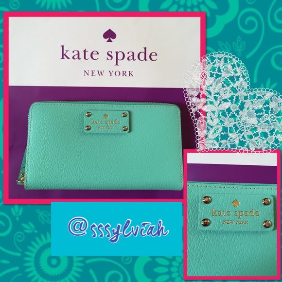 Kate Spade Handbags - Kate Spade Wallet (Sea Green)
