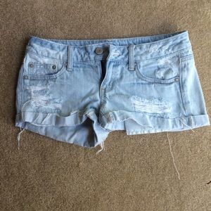 American Eagle Lowrise Demim shorts