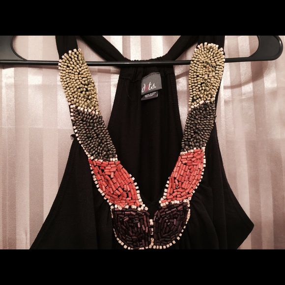 Beaded Halter top - Picture 3 of 4