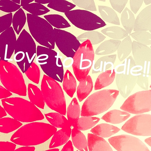 I love to bundle and will discount prices!