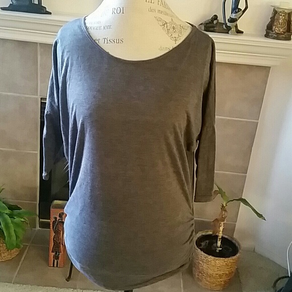 Charcoal Gray Top