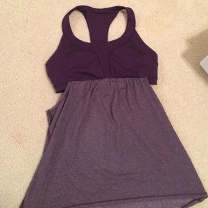 Purple tank top