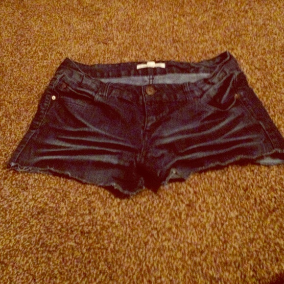 Dark denim forever 21 shorts