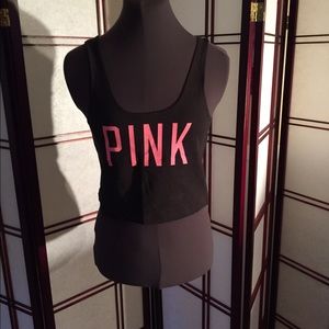 Pink crop top