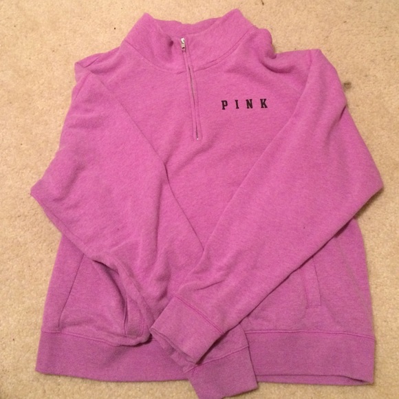 Vicoria Secret Pink half zip !