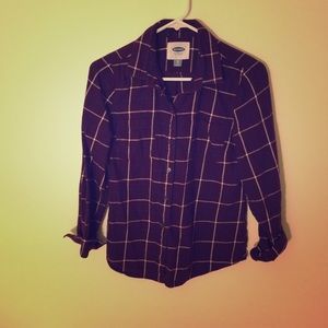 Maroon flannel