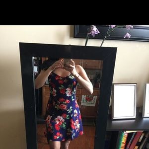 Skater floral dress