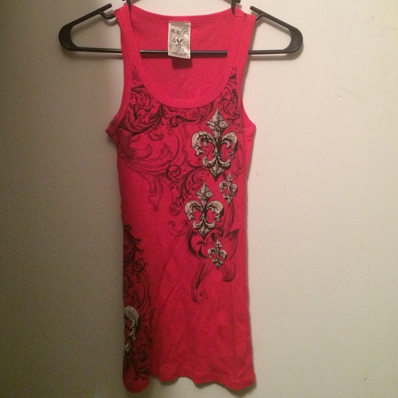 Vocal Pink Bling Tank