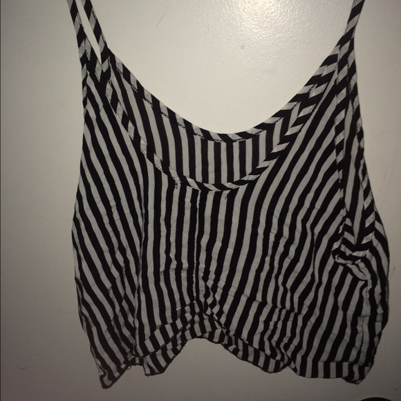 Brandy melville vertical striped tank top!! - Picture 2 of 4