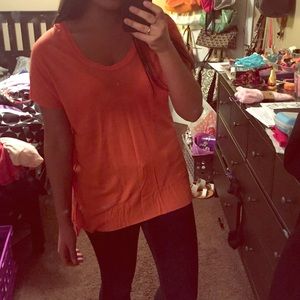 Zara short-sleeve flow top