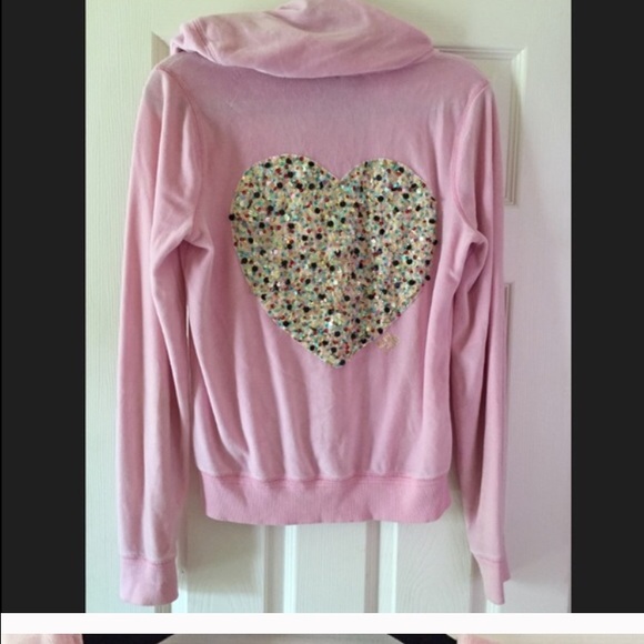 Pink zip up jacket