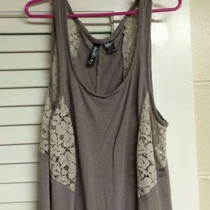 High-low tank top