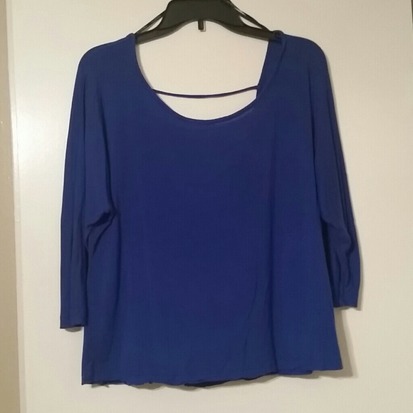 Royal Blue plus size top