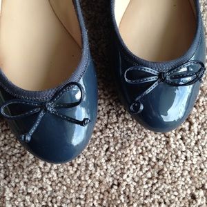 Ashley Indigo Bow Flats