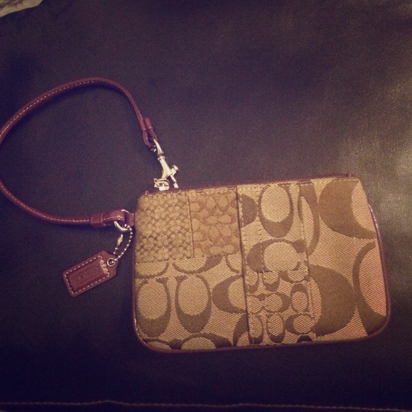 Coach wristlet
