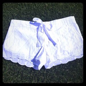 White lace shorts by Lost - NWT