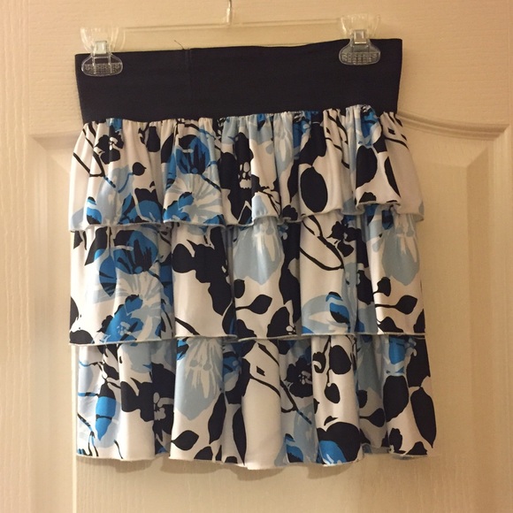 floral skirt