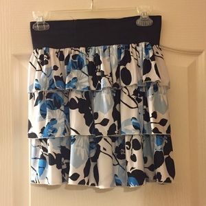 floral skirt
