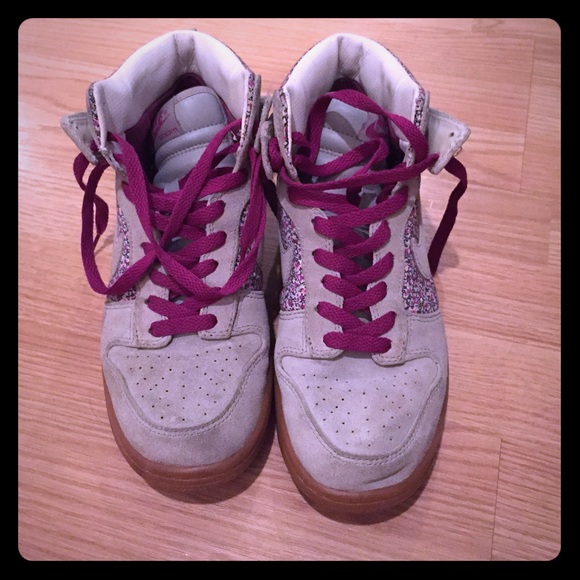 Nike high tops liberty collection