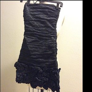 BCBG MAX AZRIA Black Cocktail Dress XS