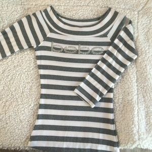 BEBE LOGO TEE NWOT