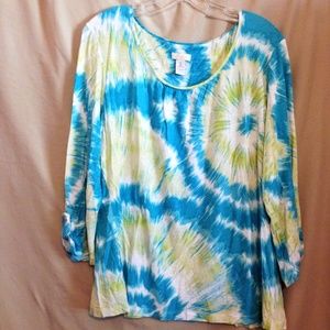 Tie-Dye Long Sleeved Shirt