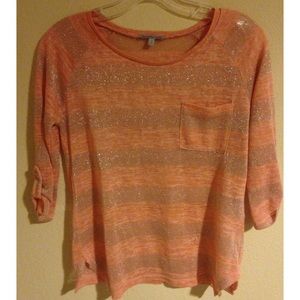 3/4 length knitted shirt