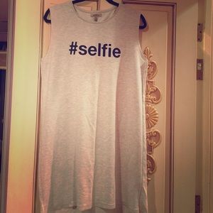 ZARA #SELFIE T-Shirt Dress